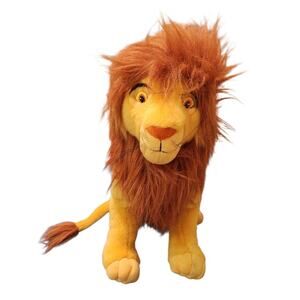 Vintage Applause Disney Lion King Simba Adult Plush Stuffed Animal Toy Lion